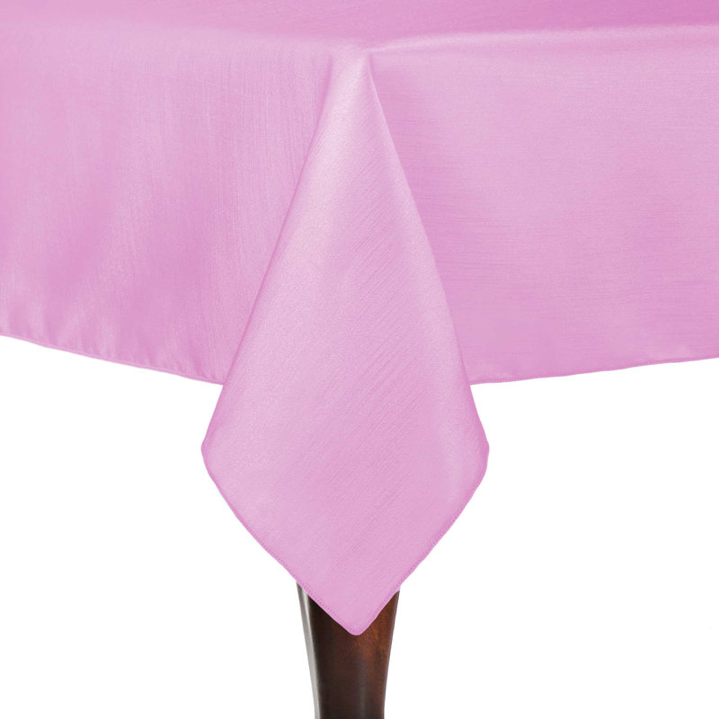 Majestic Solid Color Square Tablecloth, 10, 120" x 72" Rectangle, Charcoal