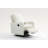 Short Plush Manual Button Armchair Sofa-1631467755