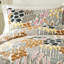 Peini Marimekko Brown Cotton Comforter Set-23766778