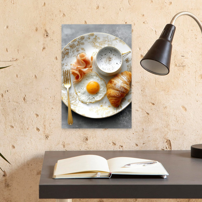 Art mural contemporain élégant, 18" H x 12" W