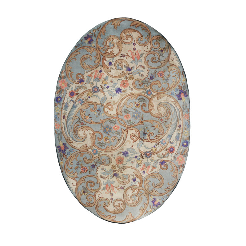 Tapis ovale Rare