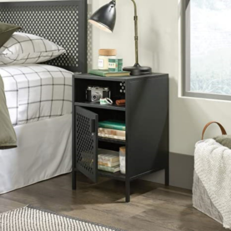 Table de chevet noire Natalina