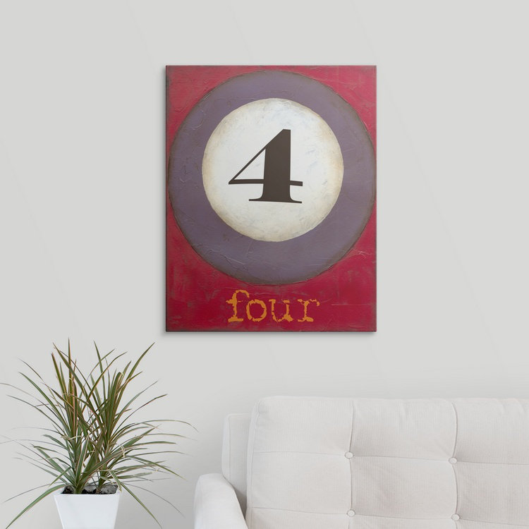 « iv », reproduction d’impression jennifer Graphic Pool, H 30 po x l 24 po x P 1,5 po, Toile