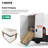 30" L x 18" W Ceramic Drop-in/Undermount Kitchen Sink, Single Bowl Kitchen Sink with Sink Grid and Basket Strainer-122909696