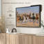 «A Dash For The Timber Wall Art»-543204136