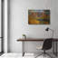 «Fleurs hollandaises perdues» par Mike Jones, art mural en métal doré, 36 po x 24 po-133440696