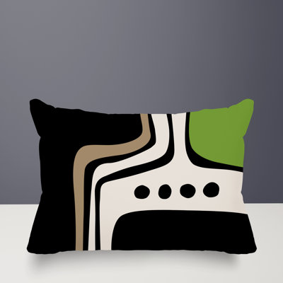 Sofi Minimalist Reversible Indoor/Outdoor Lumbar Pillow