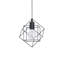 1 - Light Matte Black Caged Pendant
