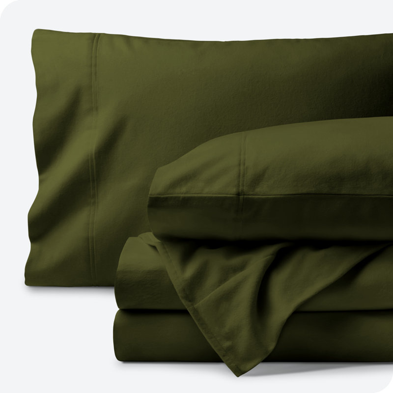 Cypress Organic Cotton Flannel Queen Sheet Set