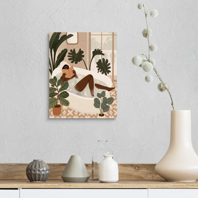 " Home Spa I " by Victoria Barnes Painting Print