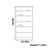 Classic and practical bookcase