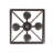 Hertford 4-Light Dimmable Geometric Lantern Pendant-1010738401