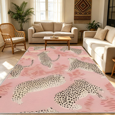 1PC  Area Rugs, Soft & Comfortable, All Seasons, Easy to Maintain, Machine Washable, Indoor Floor Mat for Living Room, Bedroom, Dining Room, Hallway, Office, Patio, Home & Outdoor Decor