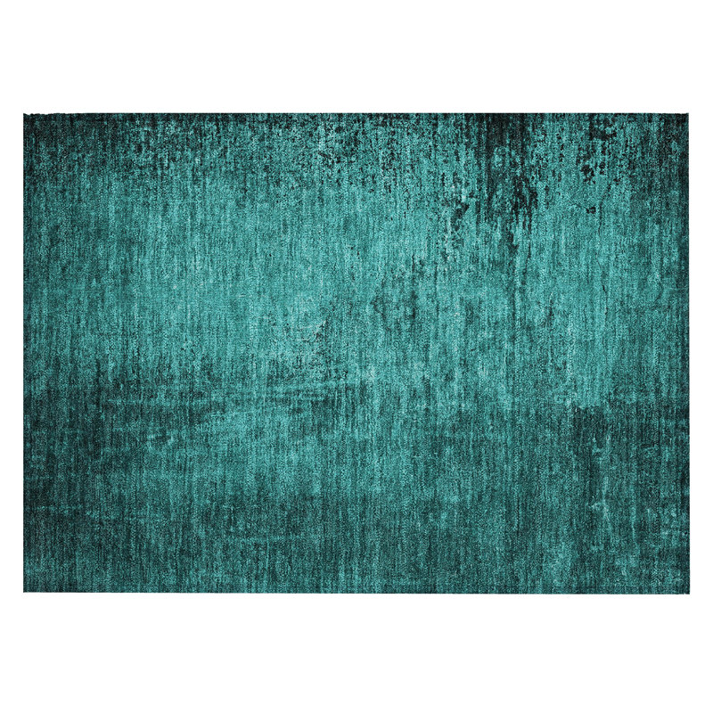 Bohrer Abstract Indoor / Outdoor Rug, Rectangle 1'8" x 2'6"