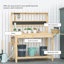Isidoros Fir Wood Potting Bench