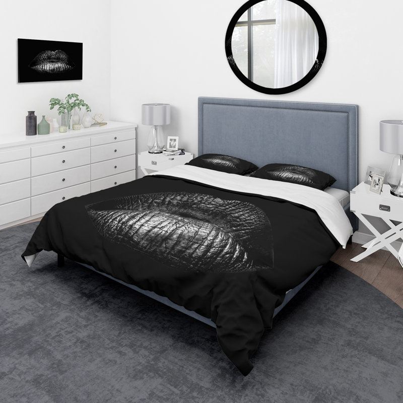 Ensemble de housse de couette Modern, Housse de couette pour grand lit et 2 taies décor