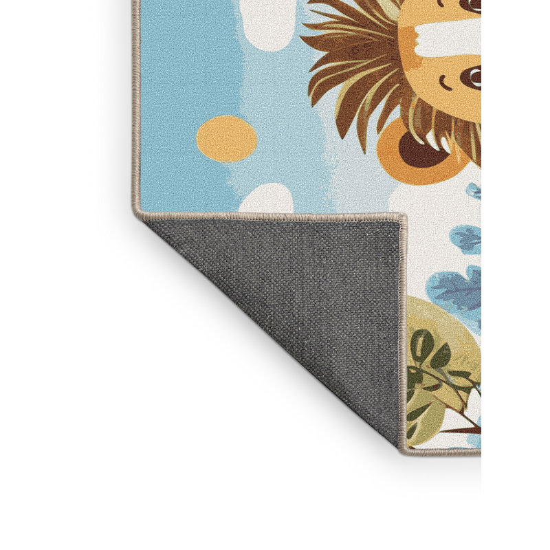 Tapis pour enfants East Urban Home, Tapis de couloir 2 pi x 4 pi