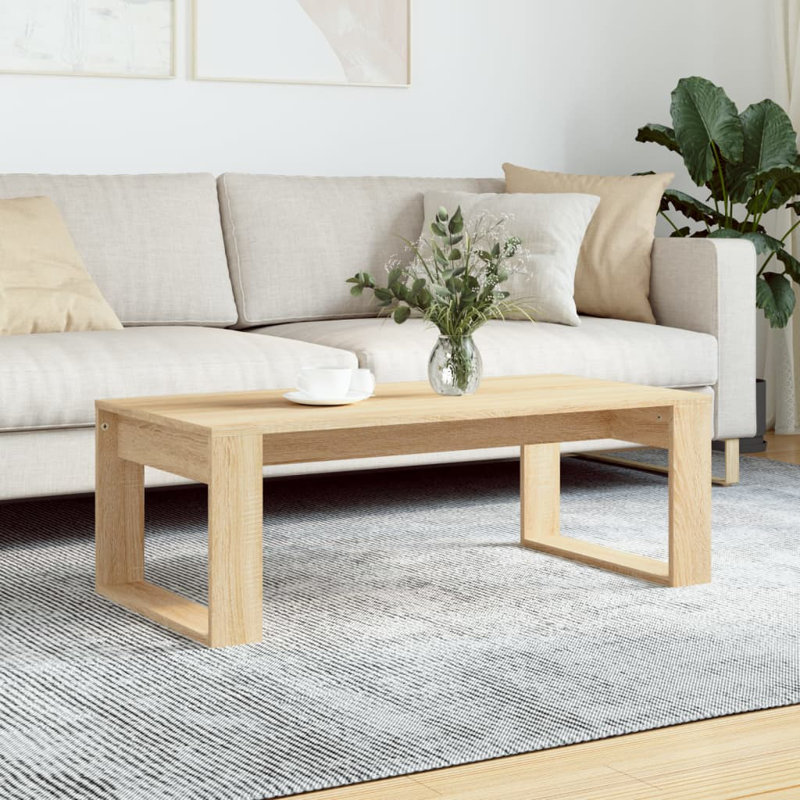 Ocia Sled Coffee Table, Sonoma Oak