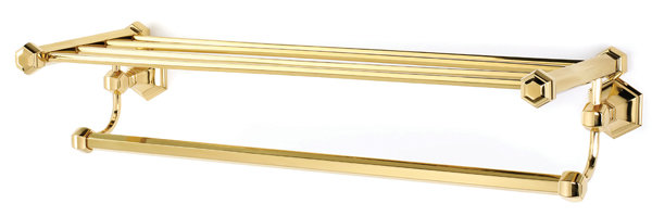 Nicole Wall Shelf, Polished Chrome