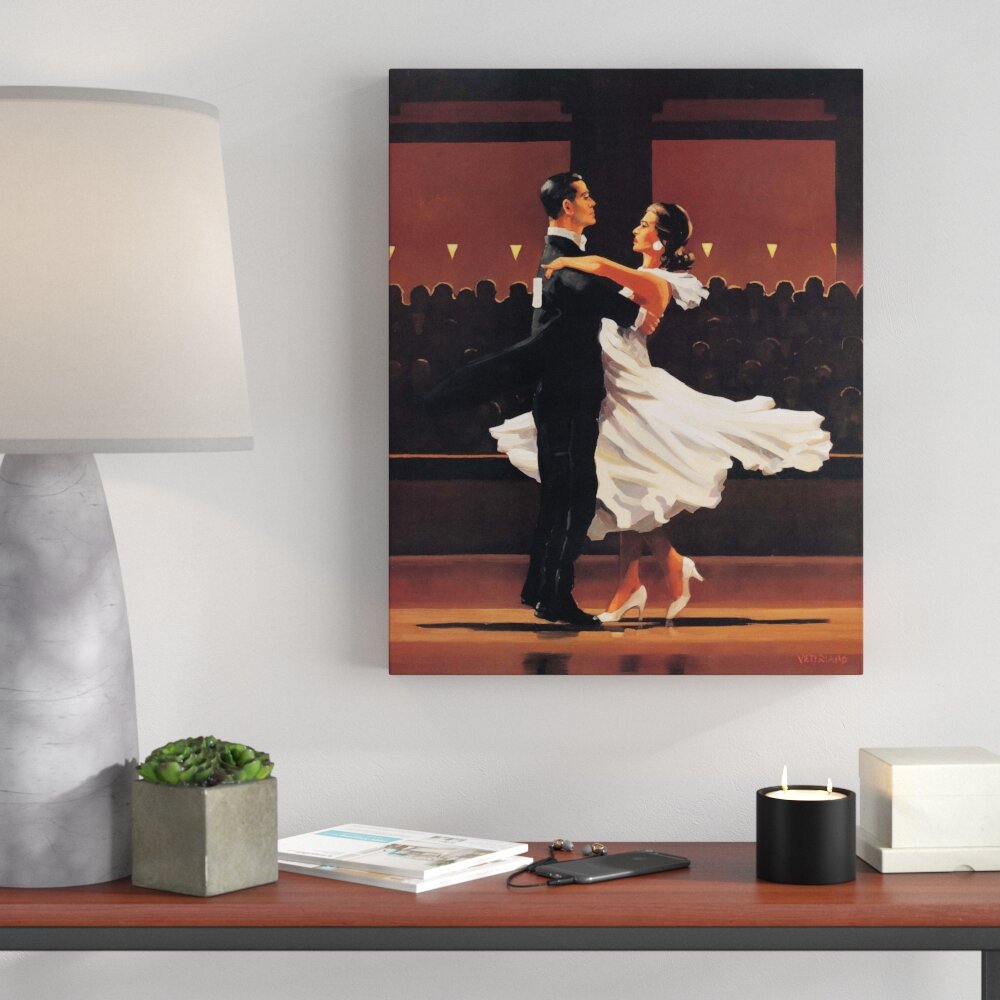 Poster „Take This Waltz“ von Jack Vettriano, Kunstdruck