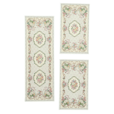 Runner Noeline Floral 70cm X 440cm Area Rug