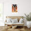 «Oksana Floral Still Life No 3» par Treechild, impression sur bois encadrée-359322796-359322837