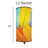 12 Inch Cocoa Leaf Cylinder Table Lamp Multi-642951050