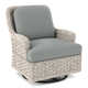 Somerset Upholstered Swivel Accent Chair
