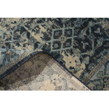 Hand-Knotted Herati Rug Blue Classic Pattern By Rug & Kilim