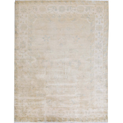 Wool Floral Area Rug