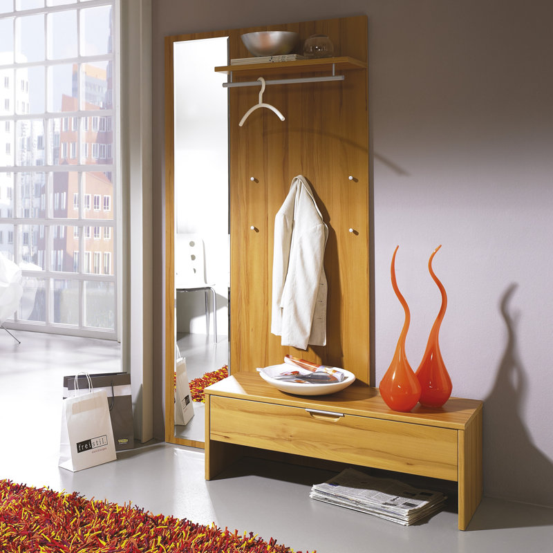 California Wood Wall Mirror