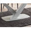 Melany Extendable Metal Base Dining Table