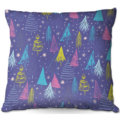  Coussin Couch Christmas Town Trees