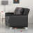 PrimeNest Daceyville Collection Upholstered Convertible Loveseat with Storage