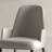 Gray Solid back side Chair(Set of 2)