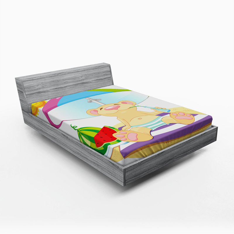 Microfiber Fitted Sheet, Full/Double Fitted Sheet