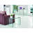 Transparent End Table,Tempered Clear Bent Glass SideTable