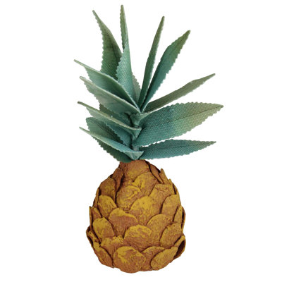 Décoration ananas artificiel orange 11 po