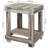 2 Tier Solid Wood Accent End Table