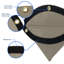 Blue Elephant Beige Polyvinyl Chloride (PVC) Replacement Canopy-891555018