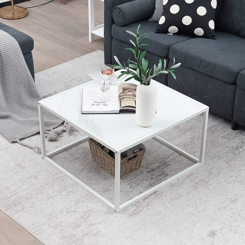 Zonna Coffee Table, White