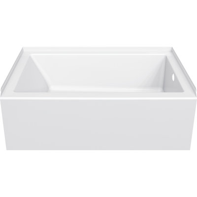 Austin 60" x 30" Alcove Soaking Bathtub