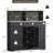 August Grove® Buffet Cabinet with Storage,47" Sideboard with 3 Drawers and Movable Laminate-1789656089