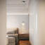 1 - Light Chrome LED Single Pendant