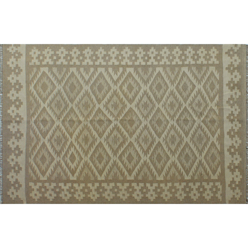 Benge Wool Geometric Indoor Rug