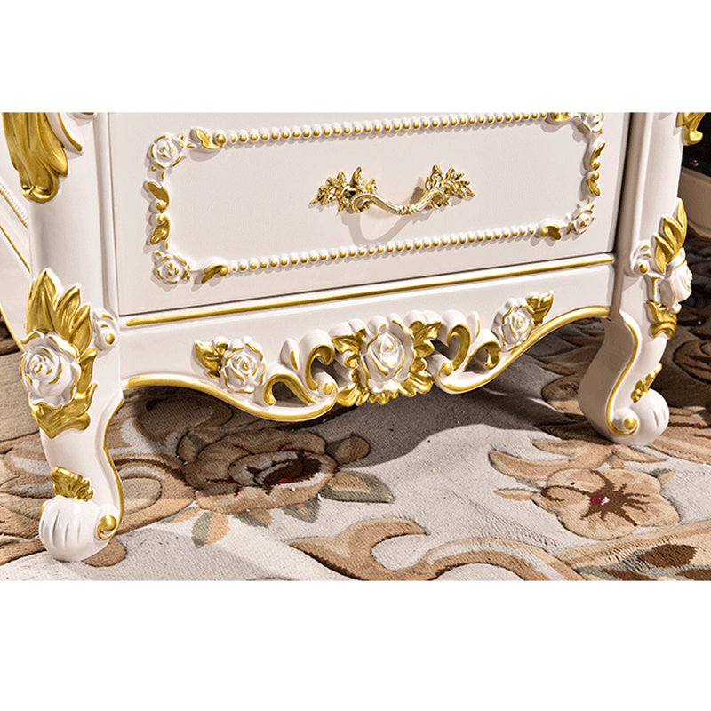 Table basse European, Jaune