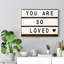 You Are So Loved - Wrapped Canvas Print