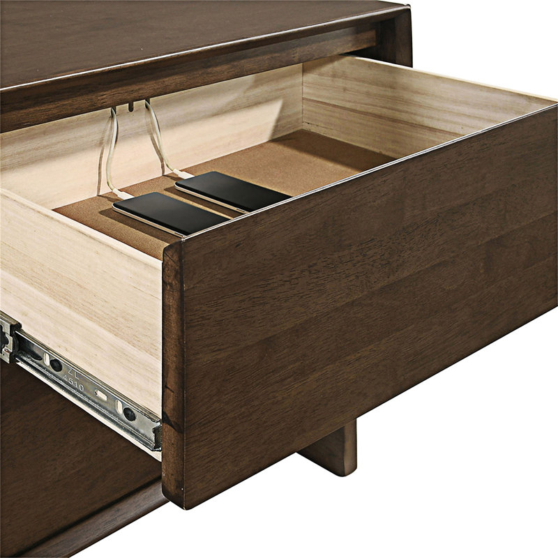 Nightstand Bedside Table With Drawer