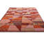 Scandinavian Hand Knotted Wool Geometric Area Rug-1913499991