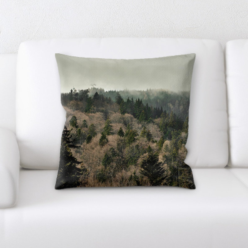 Forest Throw Pillow